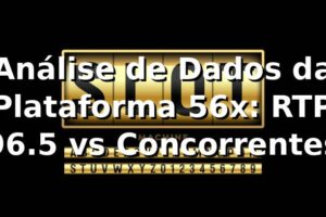 Análise de Dados da Plataforma 56x: RTP 96.5% vs Concorrentes 📊